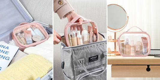 Make Travel Easier with TSA Approved Clear Toiletry Bags
