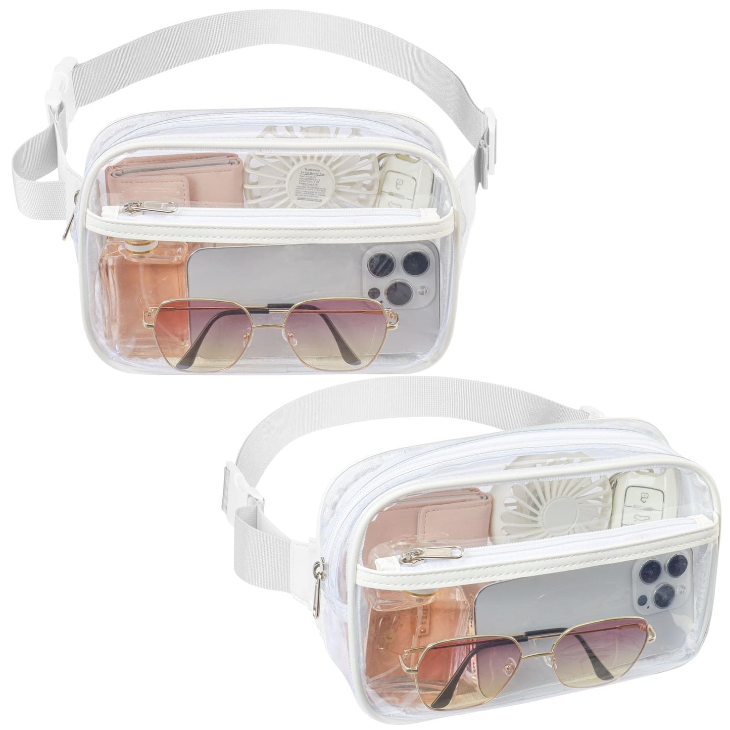 Clear Fanny Pack Stadium Approved
