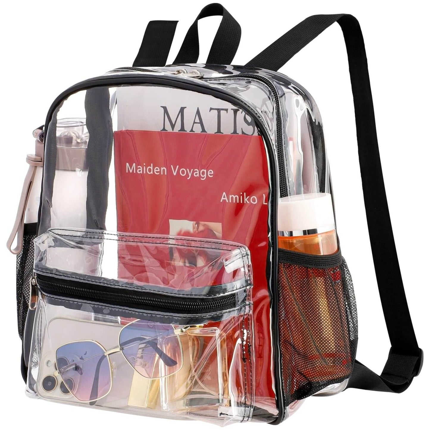 clear backpack