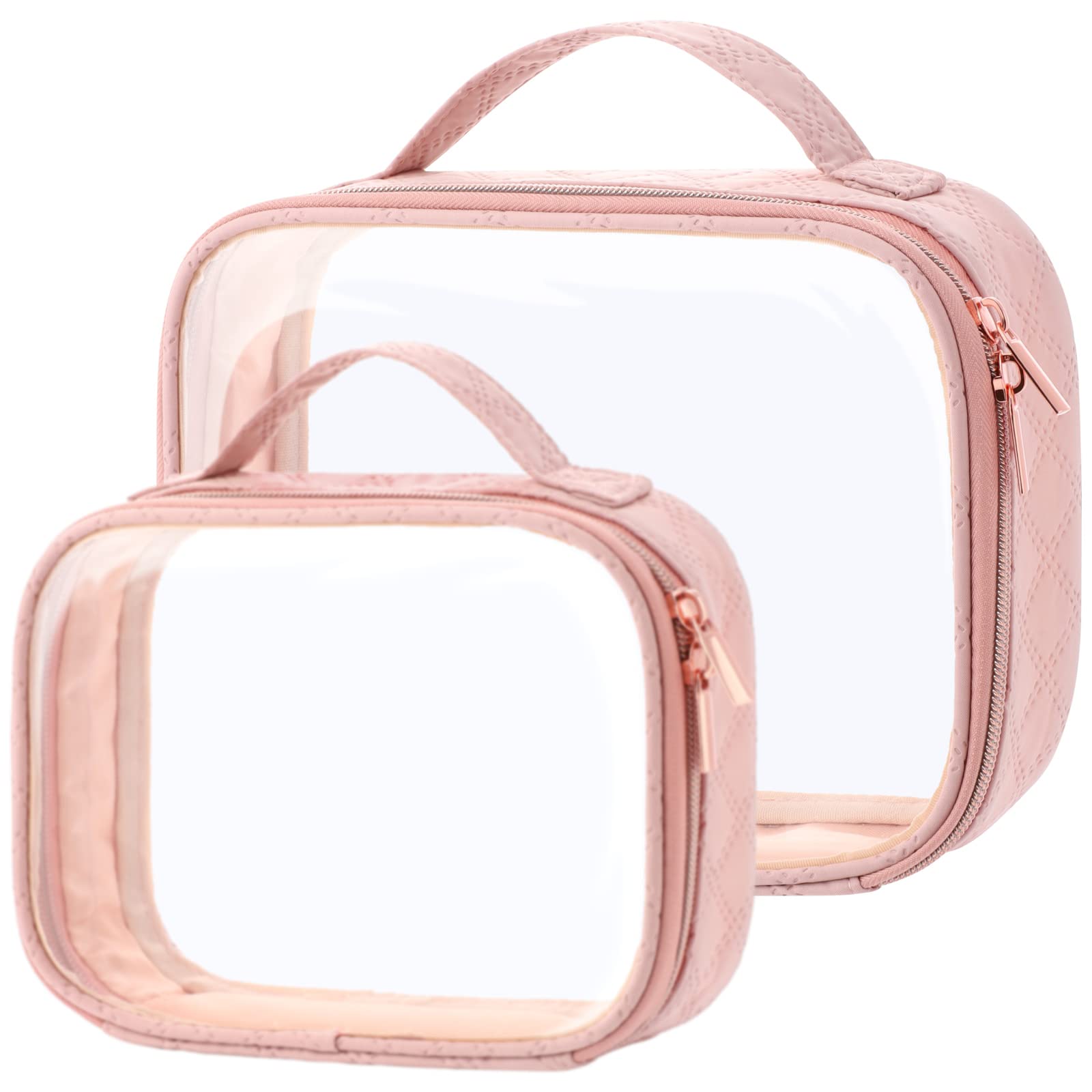 clear toiletry bag travel TSA Approved PACKISM Clear Travel Bags for Toiletries