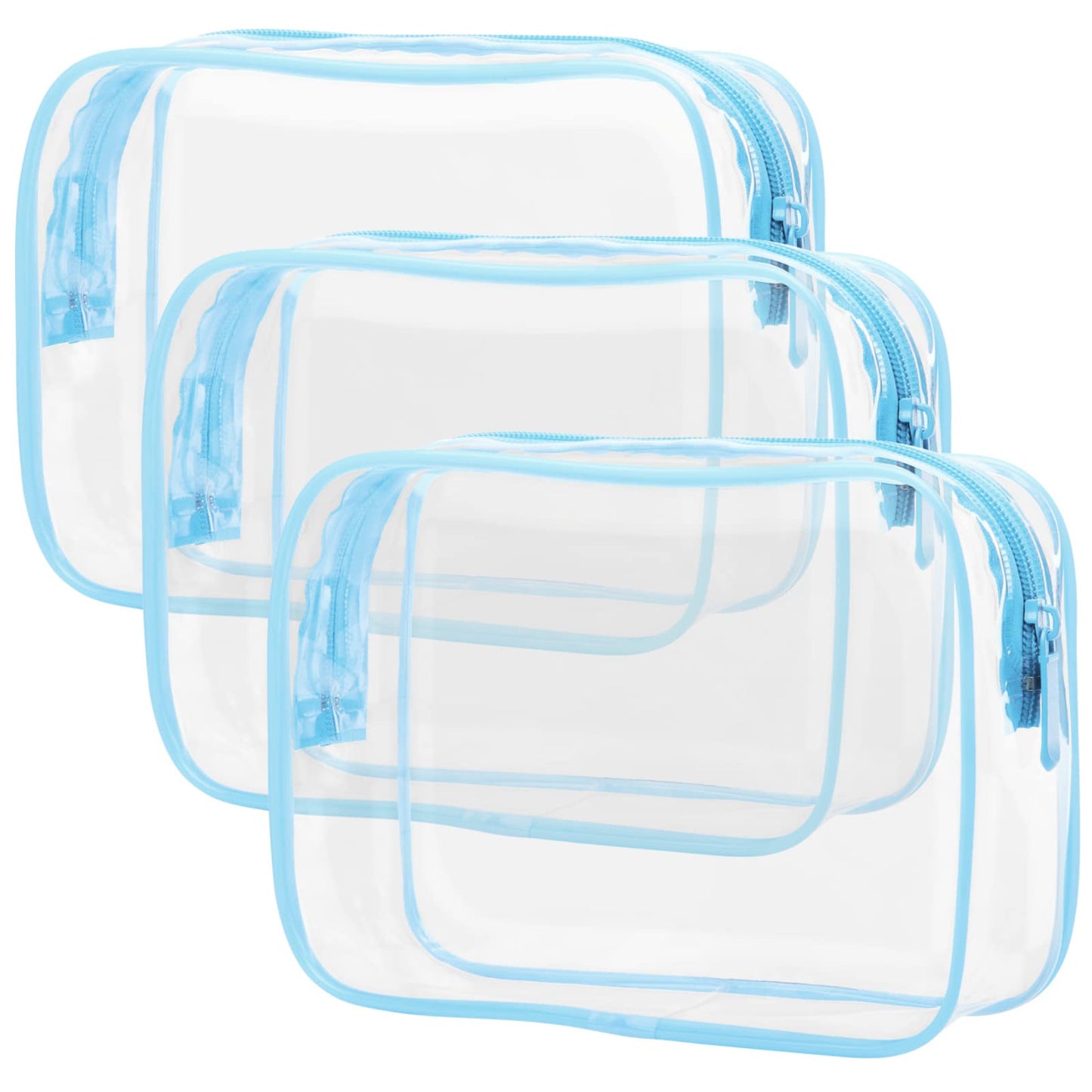 Clear grooming case 