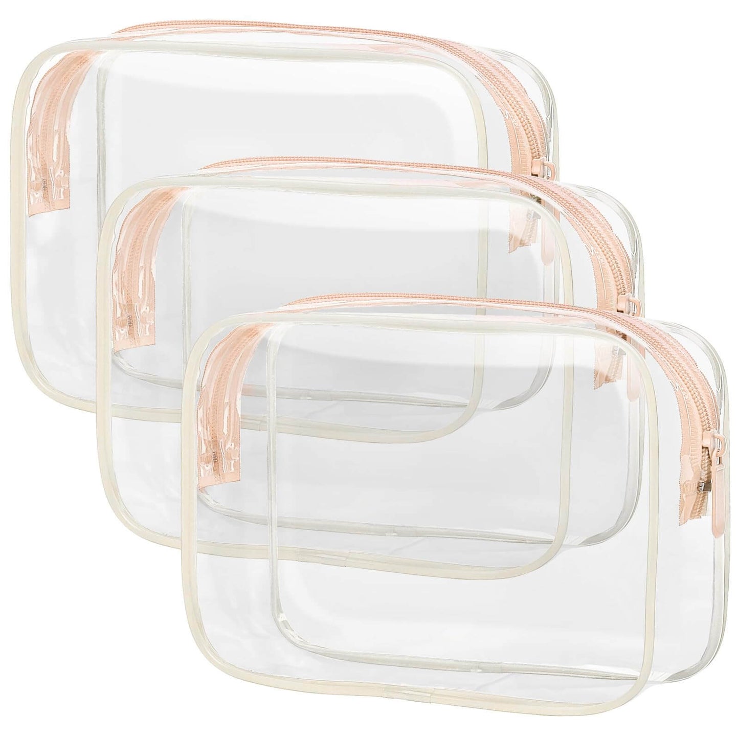 See-through wash bag for travel