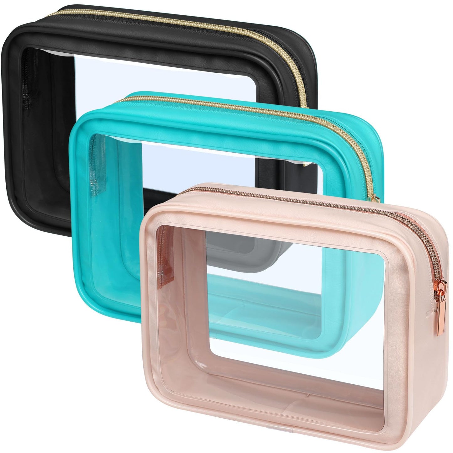 PACKISM Quart Size Travel Bag TSA Approved Clear Travel Bags