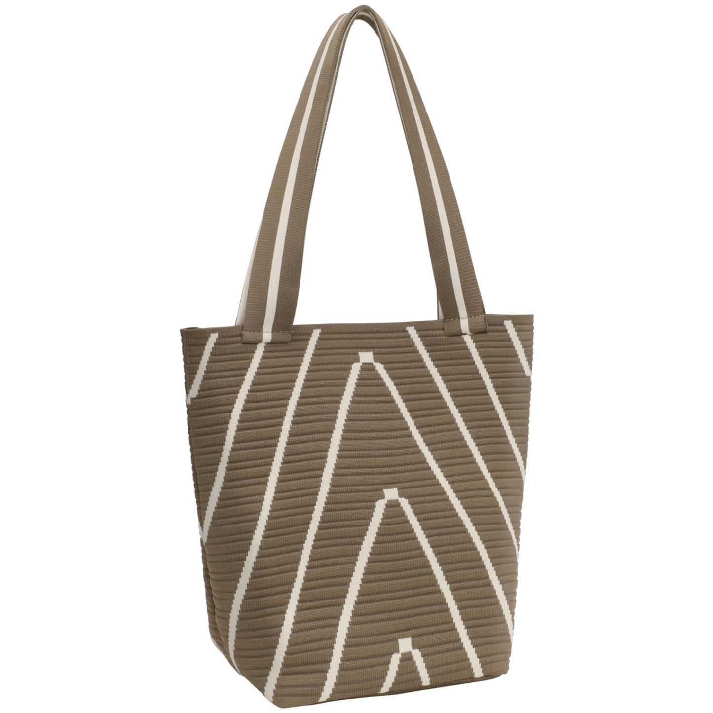 PACKISM Crochet Tote Bags for Women - Knitted Tote Bag Large Capacity Shoulder Bag for Daily and Travel