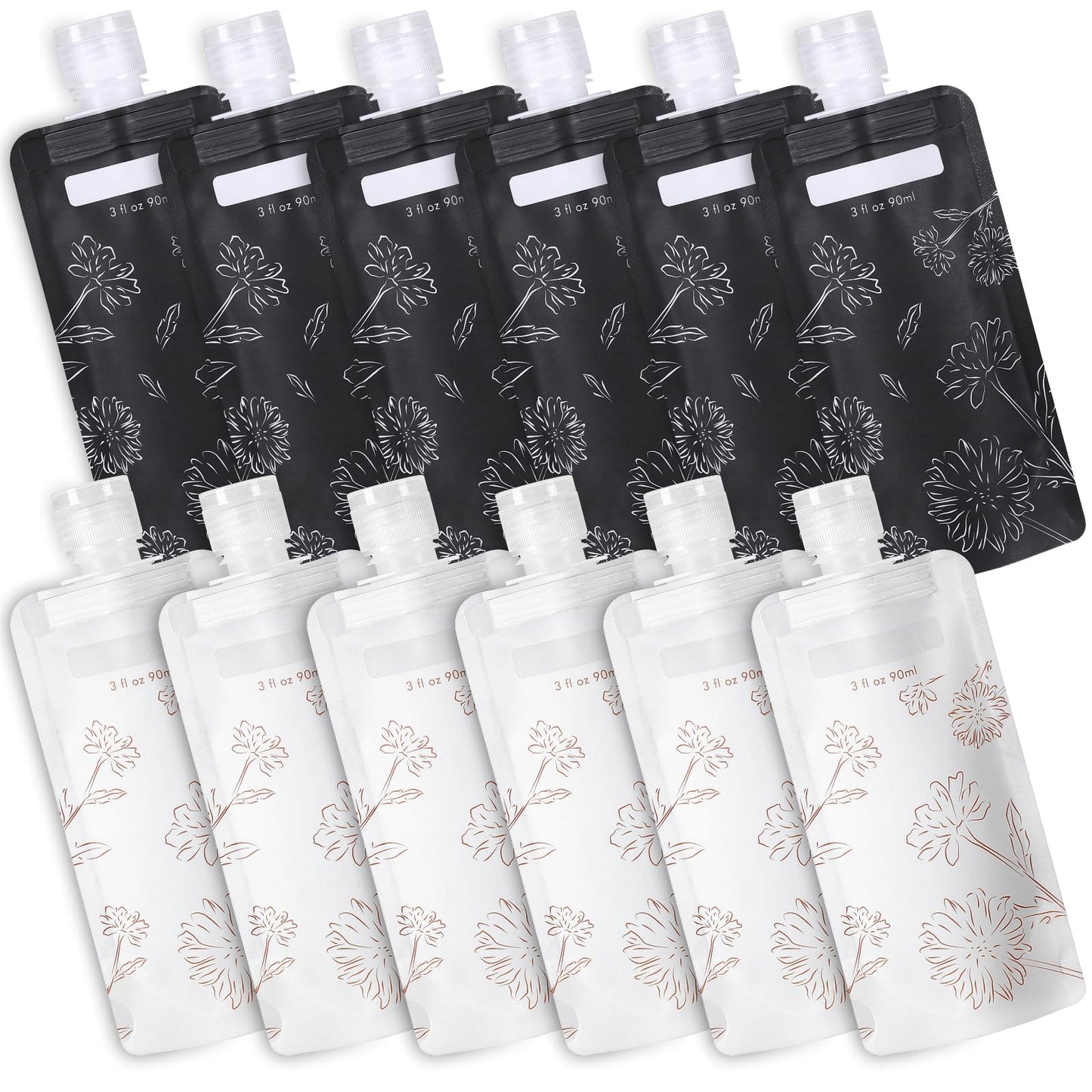 Refillable Travel Pouches 
