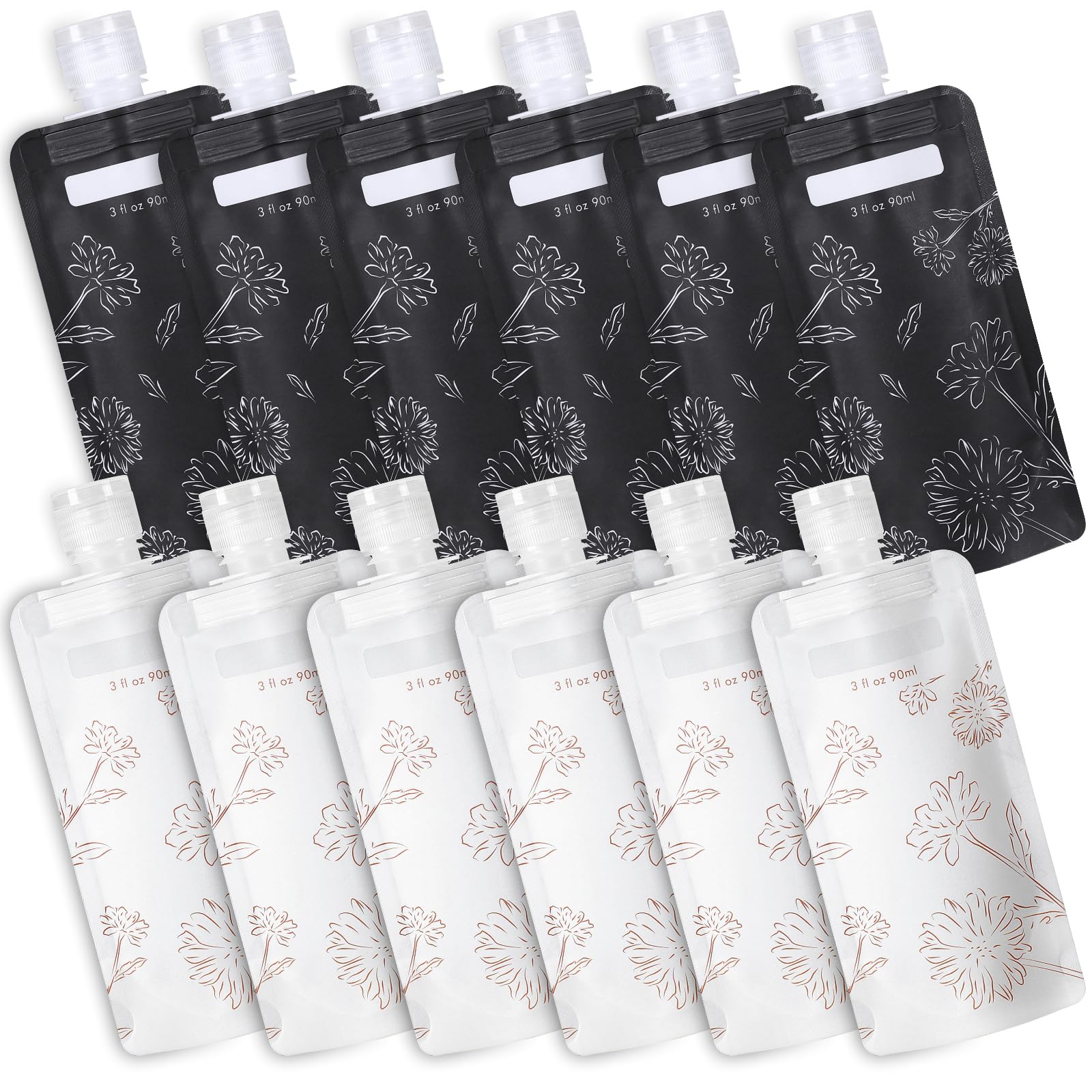 Refillable Travel Pouches 